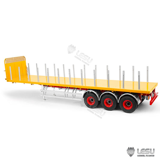 TOUCAN RC HOBBY LESU 1/14 40FT Semi Metal Trailer Assembled and Painted/Unpainted for RC Tractor Truck Electric Cars DIY Models