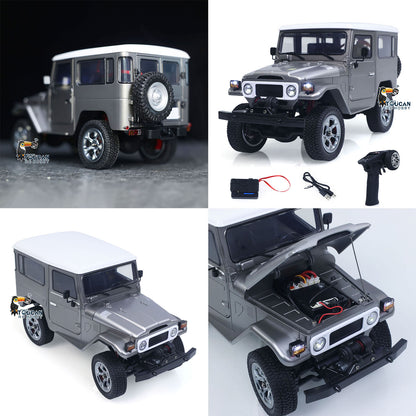 HG 1/16 Radio Controlled Off Road Car HG4 211 AWD RC Crawler Model Metal Drive Shafts Smoke Unit Lights Sounds Effect RTR