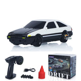 High Speed 2.4G Mini RC Drift Car 1/43 Racing Vehicles Gyroscope 4WD Ready to Go Mini Car Toy Radio Battery Lights Model