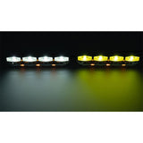 1/14 Kunststoff-Vorderseite 5V Scheinwerfer für DIY Tamiya SC 770S Fernbedienung Traktor LKW 56368 56371 RC LKW Auto Modell Teile