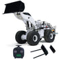 Toucanhobby L2350 1/14 Metal RC Hydraulic Loader Heavy Duty Giant Model Smoke Unit FlySky ST8 Remote Controller for Model Enthusiasts