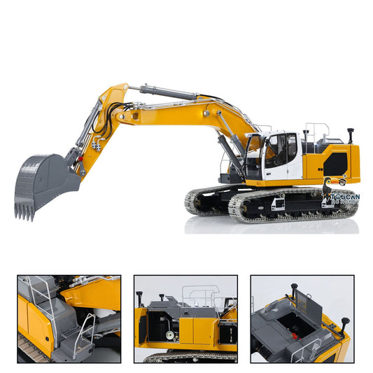 Pre-Order TOUCAN RC HOBBY Metal LESU Aoue-LR945 1/14 Hydraulic RC Excavator Simulation Construction Vehicles Remote Control Digger Model Car 7CH
