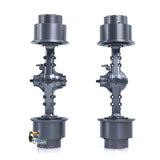 JDM 198S Metal Front/Rear Axle/Wheel Hub Accessories for 1/14 RC Hydraulic Loader DIY Modified Vehicle Scale Model