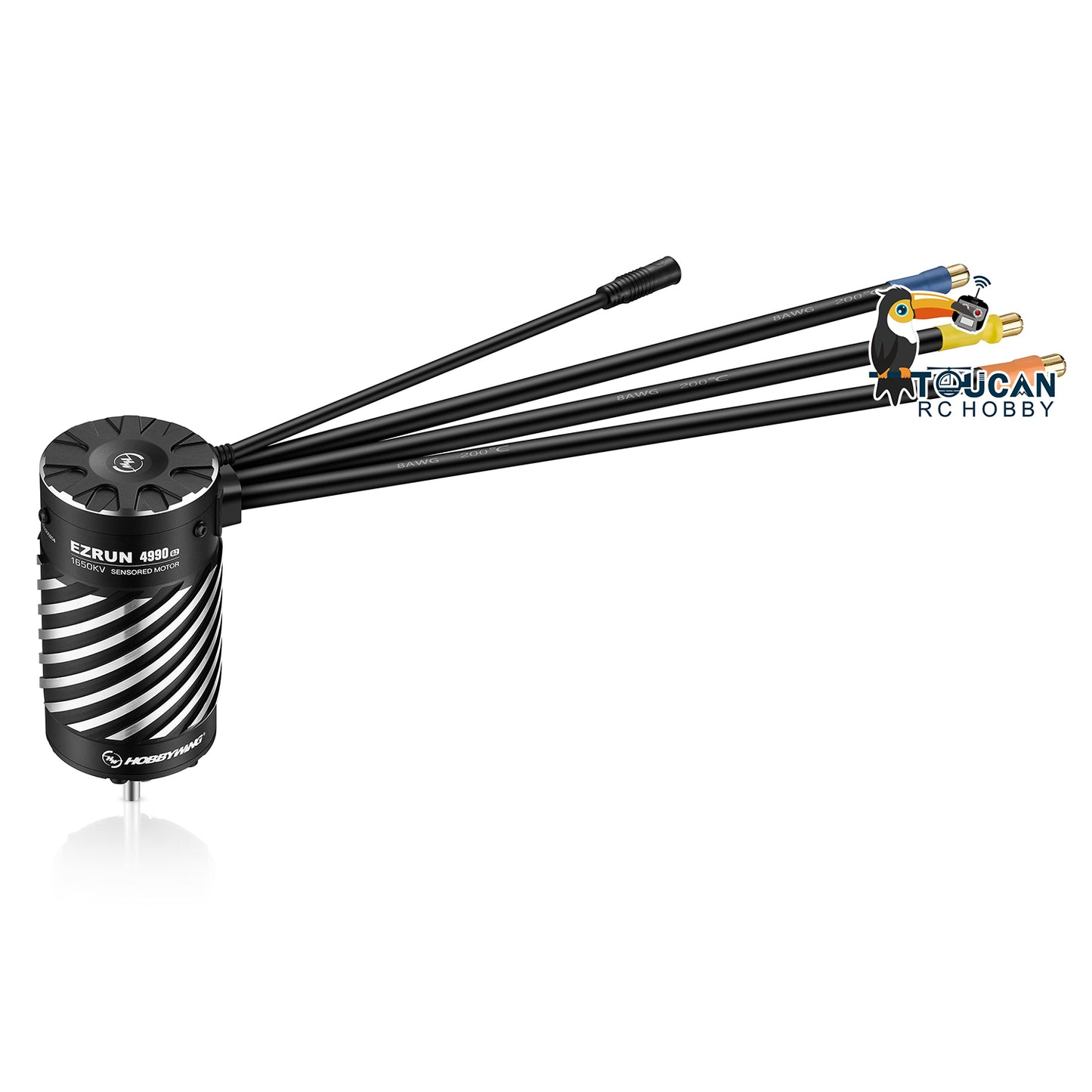 TOUCAN RC HOBBY Hobbywing Brushless Motor 1250KV EZRUN 5690SD G2 for 1/5 1/6 RC Crawler Cars Radio Controlled Climbing Vehicle DIY Model Toy