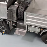 T815 3Speed 1/14 RC Off Road Military Truck Metal Body Remote Control 4X4 Transport Vehicle Flysky ST8 Radio Differential Locks