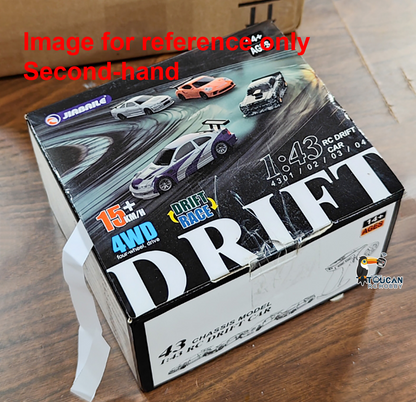 Fast Free Shipping Second-hand Products CA Stock 1/43 Radio Control Drift Car 4WD RC 2.4g Mini Race Car Toy High Speed Model