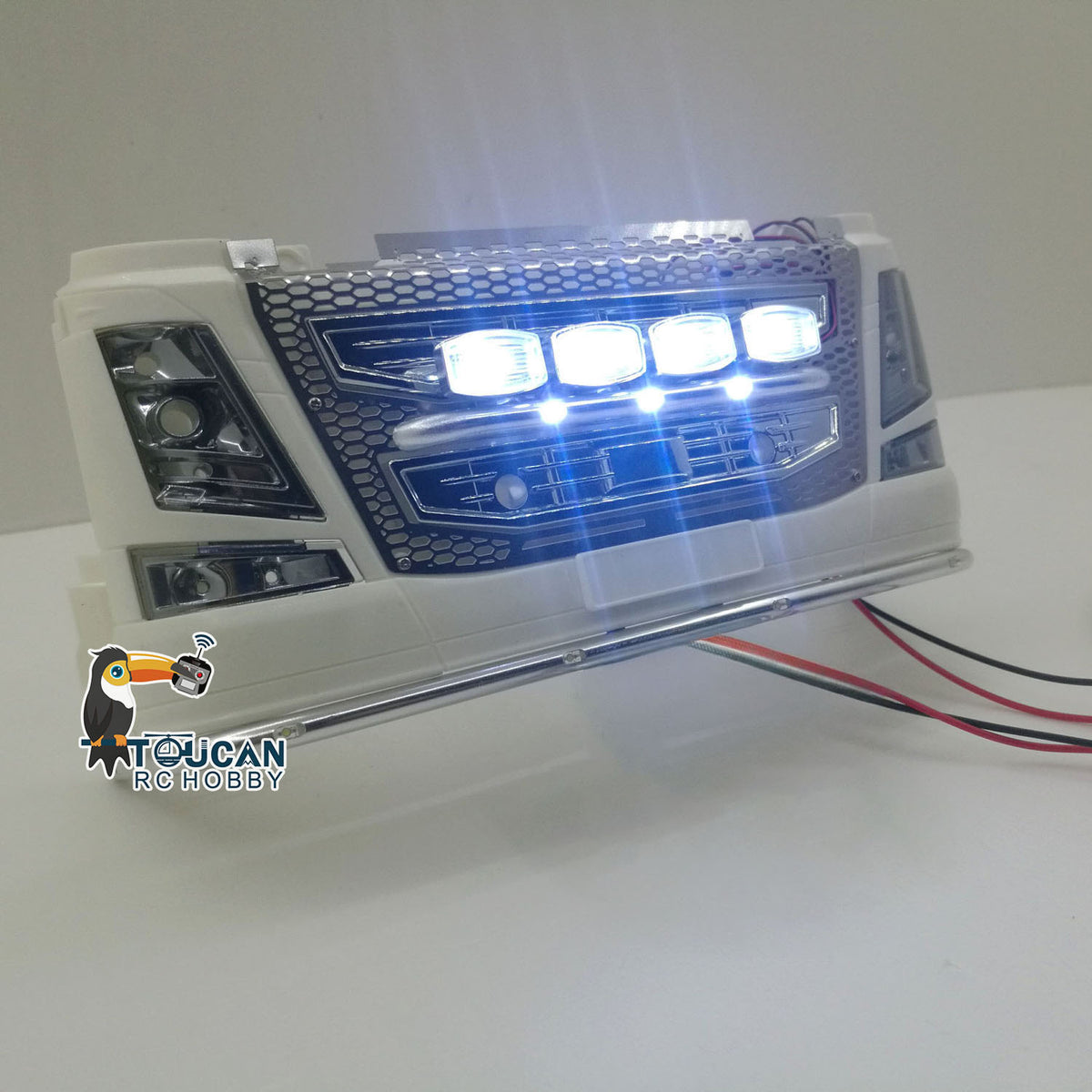 Frontlicht LED-Scheinwerfer für 1/14 RC Truck Radio Control Traktor Auto DIY Teile 56360 56323 Zubehör Dekorationen