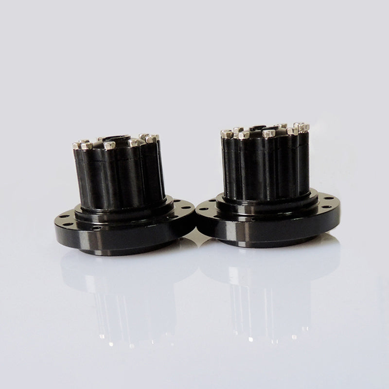 TOUCAN RC HOBBY JDM Metal Rear/Front Wheelhub/Guard Rim for 1/14 RC Tractor Truck DIY Model Radio Control Engineering Vehicle Events