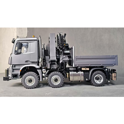 In Stock TOUCAN RC HOBBY 3363 Metal 1/14 2.4GHz Remote Control Tractor Truck Hydraulic Crane Fly Jib Arm 4151 AK 6*6 RC Agriculture Lorry Paladin PL18EV
