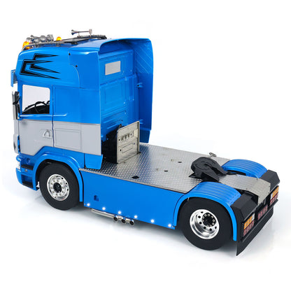 4. 1/14 TOUCAN Z008 4x4 Tractor with Smoke Unit and Light System Front Left Angle  
