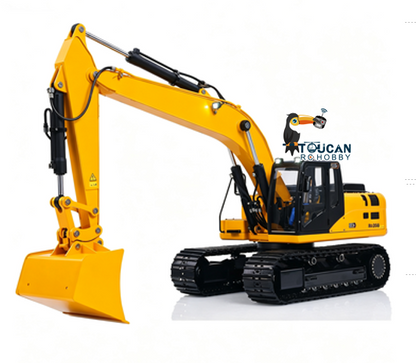 Customized Painting Metal 1/12 Hydraulic RC Excavator 323GX Remote Control Construction Vehicles 3 Way Valve Digger Model Flysky ST8 Remote Radio teshulianjie