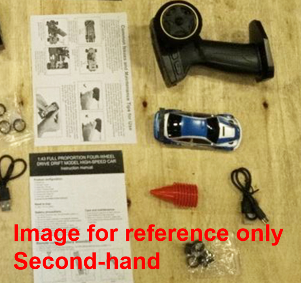 Fast Free Shipping Second Hand EU Stock 1/43 Radio Control Drift Car 4WD RC 2.4g Mini Race Car Toy High Speed Model