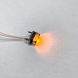 LED Plastic Marker Light 3V-3.2V 3-3.2V Head Clearance Lamp for DIY TAMIYA 1/14 Remote Control Tractor Truck Model Tipper Trailer Car