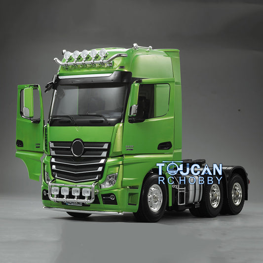 Toucanrc 1/14 Painted 6x4 KIT RC Tractor Truck Model 35T 540 Motor for Remote Control Vehicles