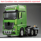 Toucanrc 1/14 RC Toys 3363 6x4 Model Remote Control Tractor Truck Motor ESC Radio for Trailer Car