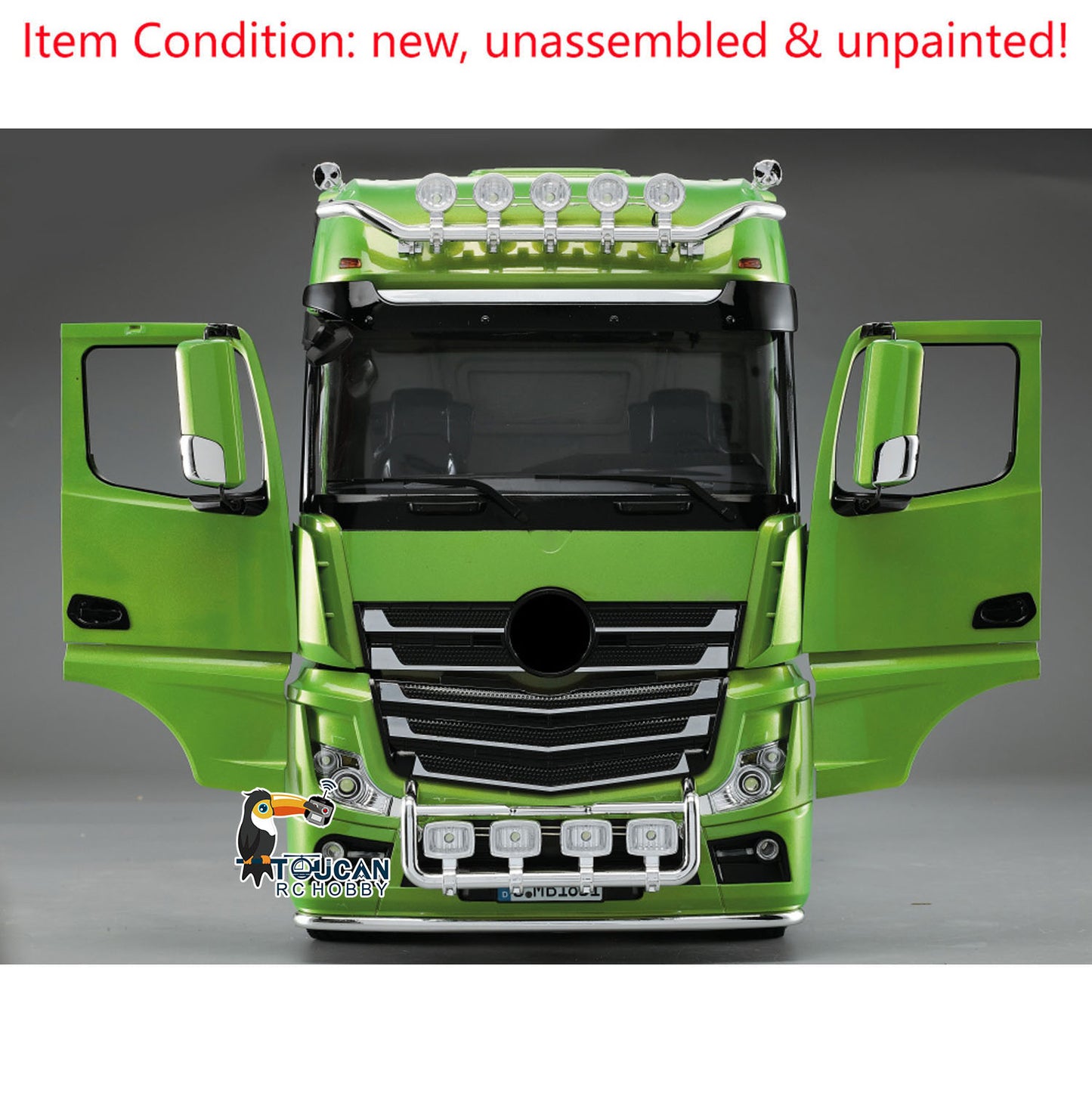 Toucanrc 1/14 3363 6x4 KIT Modell 540 Motor Traktor Lkw 3 Achsen für Fernbedienung TAMIYA Fahrzeuge
