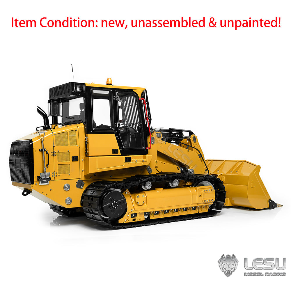 TOUCAN RC HOBBY LESU 973K 1/14 Metal RC Hydraulic Loader B0025/B0024 Kit with Motor Servo ESC Light Sound System for DIY Construction Model Builders and Hobby Collectors