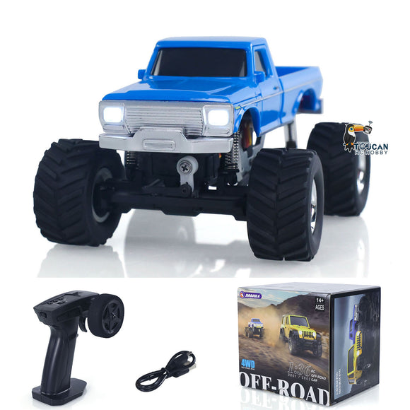 Free Fast Shipping JABAILE 3602 1/36 4WD 2.4G Radio Controlled Off Road Vehicles Mini Crawler Car Battery Lights RTR RC Toys Gift