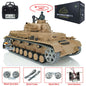 Henglong 1/16 TK7.0 Promotion 3858 German Panzer IV F RTR RC Tank Infrared Combat BB Unit Smoke Metal Tracks Sprockets Idlers Wheels Gearbox