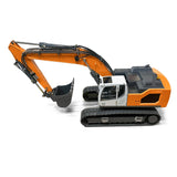 XDRC 1:14 Scale Hydraulic RC Excavator Model with 5CH Reversing Valve PL18EV Radio Light Sound System for Model 945 Digger