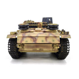 2.4G Henglong 1/16 7.0 Plastic German Stug III RTR RC Tank Model 3868 BB IR Steel Gearbox 1800MAH Battery Radio Sound Lights