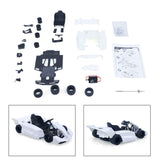 JDM 298B 1/10 Plastic RC Go-Kart DIY Model Radio Controlled Electric Racing Vehicle Unlimited Retrofit for Advanced Player
