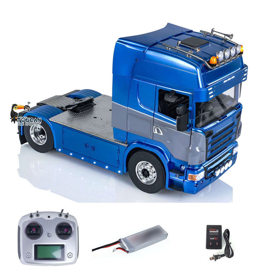 TOUCAN RC HOBBY  RC Tractor Truck 4X4 1/14 RTR Radio Control Vehicle Sound Light Smoke