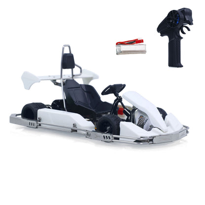JD Model Plastic 1/10 Remote Control Racing Car 298A KIT 4*2 RC Go Kart Model Servo Radio Gifts for Adults No Light Sound System