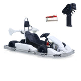 JD Model Plastic 1/10 Remote Control Racing Car 298A KIT 4*4 RC Go Kart Model Servo Radio Gifts for Adults No Light Sound System