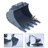 Rotating Light LED Lamp Engineering Light Spotlight Cabin Rear Roof Guard for 1/14 RC Hydraulic Excavator 914 Digger Model Parts