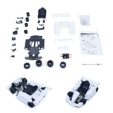 JDM 298B 1/10 Plastic RC Go-Kart DIY Model Radio Controlled Electric Racing Vehicle Unlimited Retrofit for Advanced Player