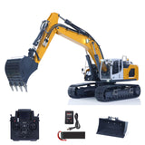1:14 Hydraulic RC Excavator Remote Control for Model 945 with PL18EV Radio System 5CH Reversing Valve Bucket Quick Coupler