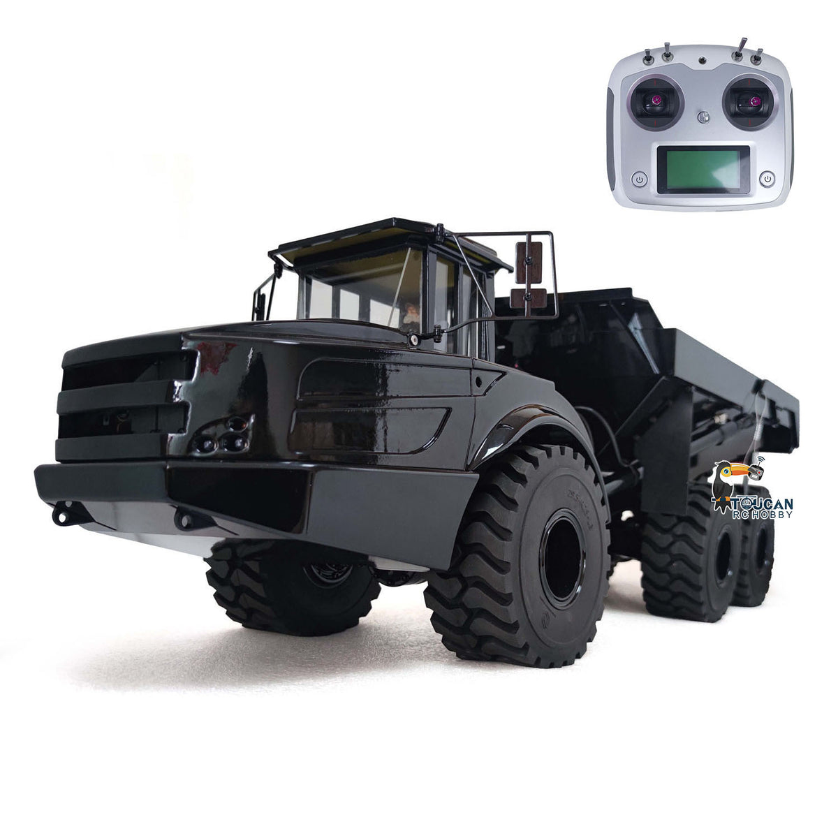 XDRC-ArticulatedTruck-PNP Ready to Run 1/14 Metal Hydraulic Articulated Dumper w/Hydraulic Steering & Sound