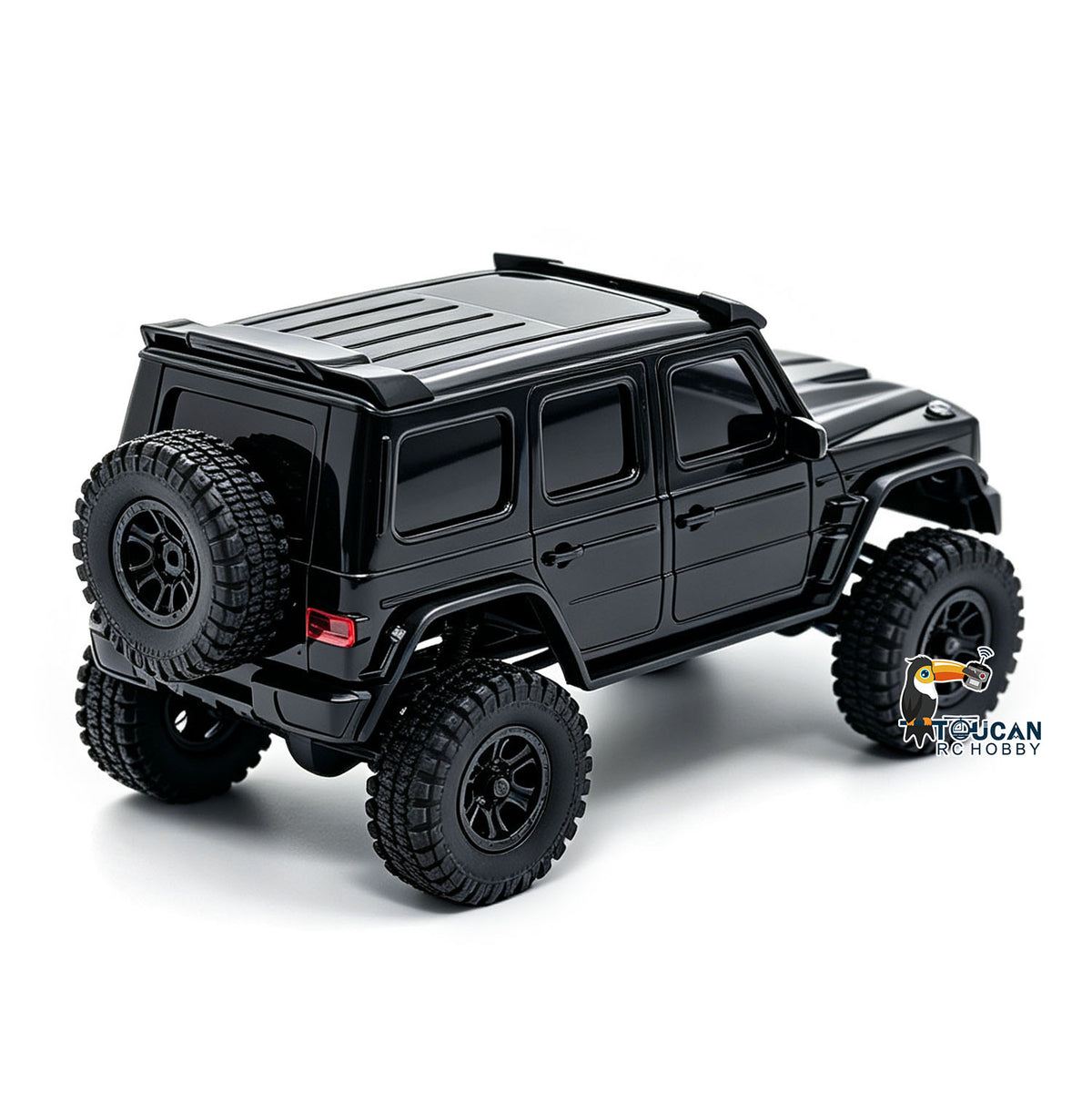 TOUCAN RC HOBBY AX30 1/30 4WD RC Rock Crawler Truck 2.4G Remote Control Off Road Climbing Car with Light System Battery RTR