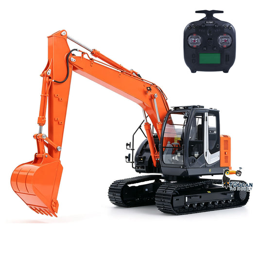 TOUCAN RC HOBBY SFROG ZX135US LITE Metal 1/14 Digger RC Hydraulic Excavator 3CH Valve Brushless ESC Motor for Backyard Adventures