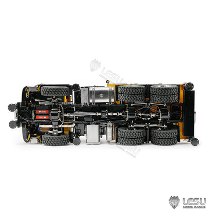 TOUCAN RC HOBBY PROMOTION LESU 6X6 Metal 1/14 RC Hydraulic Crane Truck 3Speed Remote Control Lorry Car 7CH Valve 4MPA 6 Outriggers Sound Axle Diff Lock