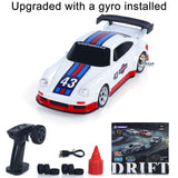 Hochgeschwindigkeits-2,4-G-Mini-RC-Driftauto 1/43 Rennfahrzeuge Gyroskop 4WD Ready to Go Mini-Auto-Spielzeug Radio Batterie Lichter Modell