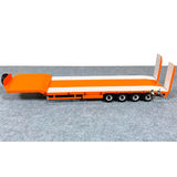 Metal 4-axle Trailers Electric Tailboard Support Leg for 1/14 RC Tractor Truck