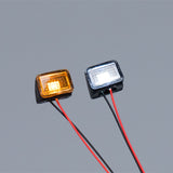 Plastic Roof Side Marker Warning Lamp Clearance Lamp for 1/14 DIY Radio Control Tractor Truck VO FH16 RC Lorry Dumper Model Car