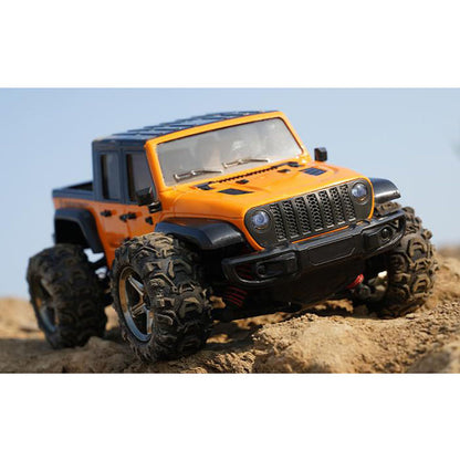 1/20 RC Hochgeschwindigkeits-Pickup-Truck C8819 4WD 2.4G Fernbedienung Geländewagen Heberad LED-Leuchten Motor Betriebsbereites Auto