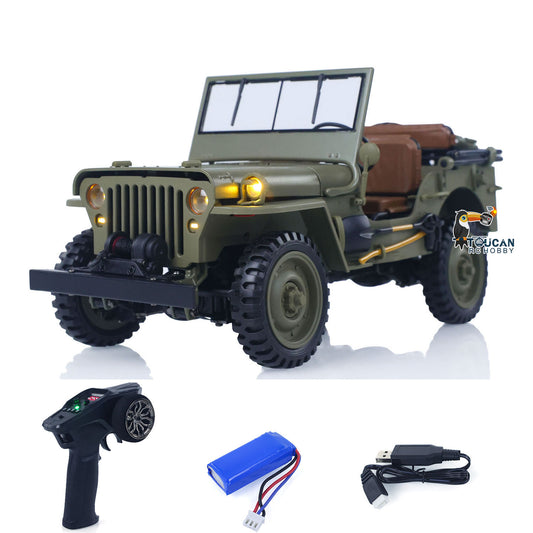 TOUCAN RC HOBBY Fast  Free Shipping HG 1/14 4x4 Electric Military Truck HG4 58 Convertible Off Road Combat Vehicle Remote Control Car 2Speed Model