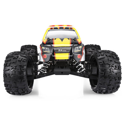 1/8 ZD Racing 2.4GHz RC Big Tire Truck 90KM/H 4*4 Radio Control Off Road Car 9116 V2 3660 Brushless Motor 80A ESC 9KG Servo