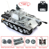 Henglong 1/16 Scale TK7.0 Upgraded German Panther G Ready To Run Remote Controlled Tank 3879 Metal Tracks Sprockets Idlers Wheels