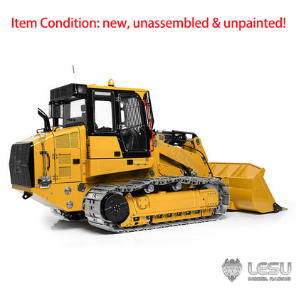 TOUCAN RC HOBBY LESU 1/14 973K Hydraulic RC Tracked Loader Metal Remote Control Car Construction Vehicle Simulation Model Kits/PNP/RTR
