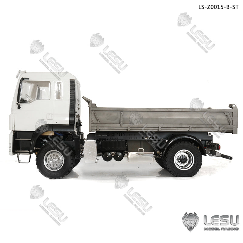 TOUCAN RC HOBBY LESU 1/14 6x6 Metal TGS Dumper A/B Truck Model Light Sound Hydrualic System Motor Light Sound Opitonal Versions