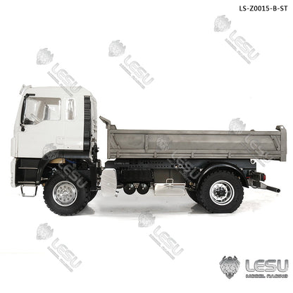 TOUCAN RC HOBBY LESU 1/14 6x6 Metal TGS Dumper A/B Truck Model Light Sound Hydrualic System Motor Light Sound Opitonal Versions