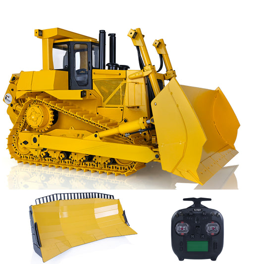 JDModel 1/14 MetalHydraulic RC Bulldozer Ferngesteuerte Baufahrzeuge DXR2 mit verbessertem Klingenmodell