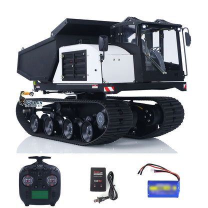 TOUCAN-T14R 1/14 Scale Almost Full Metal Hydraulic Crawler Tipper Complete Set Ready to Run