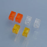 Foot Pedal Light Plastic 3V LED Turn Lamp for DIY TAMIYA 1:14 Remote Control Tractor Truck R620 R470 Model Car Accessorie Upgrade