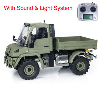 1/10 Metalleimer RC Geländewagen U423 4x4 Fernbedienung Crawler Auto Modell Licht Sound